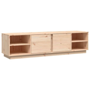 Szafka pod telewizor, 156x40x40 cm, lite drewno sosnowe