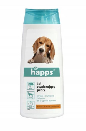 Happs, Żel zwalczający pchły, 150 ml