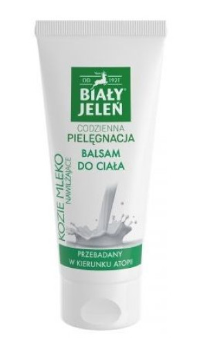Biały Jeleń, Balsam do ciała kozie mleko, 200 ml