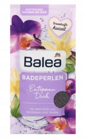 Balea, Relaksacyjne perły do kąpieli, 60g