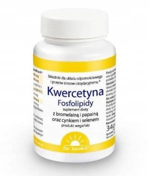 Dr. Jacob's, Kwercetyna fosfolipidy, 60 kapsułek