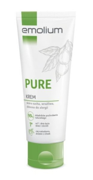 Emolium Pure, Krem, 75 ml