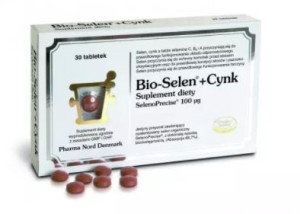 Bio-Selen + Cynk, 30 tabletek