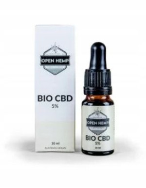Open Hemp, Olej BIO CBD 5%, 10 ml