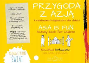 Przygoda z Azją Kreatywna książeczka dla dzieci