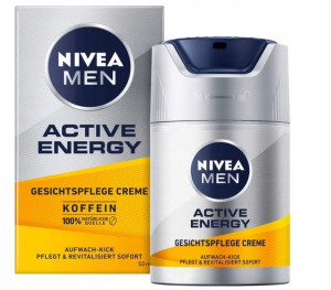 Nivea Men, Active Energy, Krem do twarzy, 50ml
