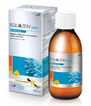 Equazen, Płyn o smaku waniliowym, 200 ml