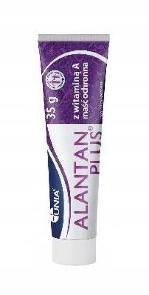 Alantan Plus z witaminą A Maść ochronna, 35g