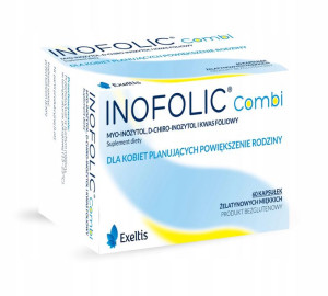 Inofolic Combi dla kobiet planujących ciążę 60kaps