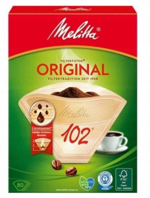 Melitta, Worki filtracyjne do kawy 102, 80 sztuk
