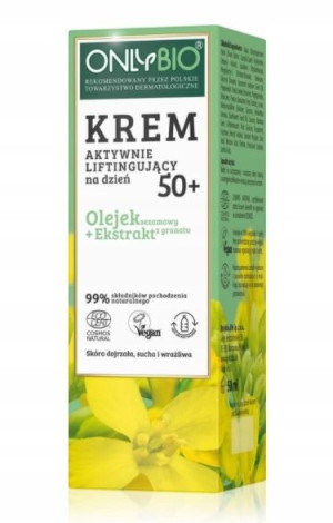 Onlybio Krem akty. liftingujący na dzień 50+ 50 ml