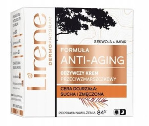 Lirene ,Odżywczy Krem przeciwzmarszczkowy, 50 ml
