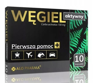 Węgiel aktywny 10 kapsułek