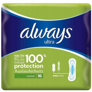 Always, Ultra Normal Podpaski higieniczne, 16 szt
