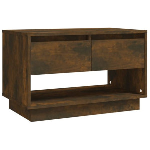 Szafka pod TV, przydymiony dąb, 70x41x44 cm, płyta wiórowa