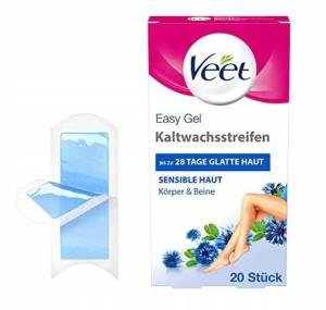 Veet, Plastry do depilacji, 20 sztuk