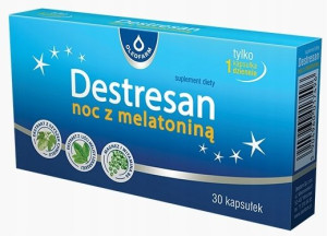 Destresan noc z melatoniną, 30 kapsułek