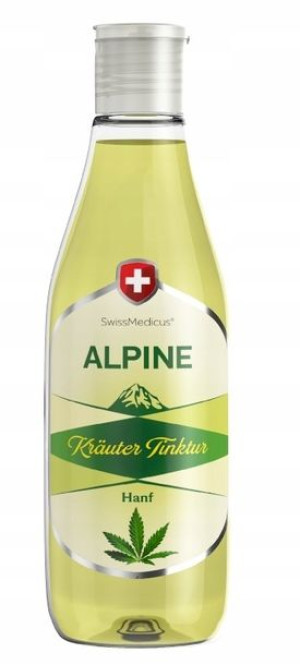 SwissMedicus, Wyciąg z 10 ziół z konopiami, 250 ml