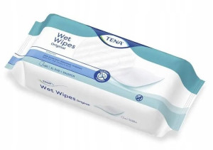 Tena Wet Wipes Original Chusteczki nawilżane 80szt