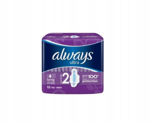 Always Ultra Long, Podpaski ze skrzydełkami, 10szt