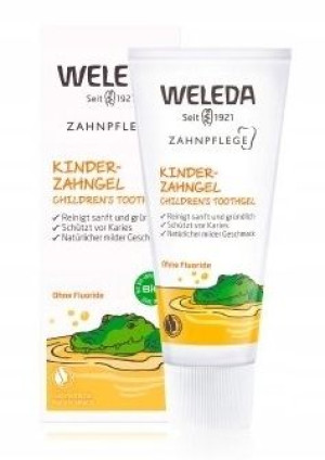 Weleda, Pasta do zębów dla dzieci, bez fluoru 50ml