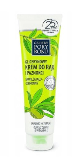 Cztery Pory Roku Krem do rąk Oliwka z Oliwek 130ml
