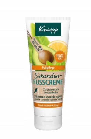 Kneipp, Sekunden, Krem do stóp, 75 ml