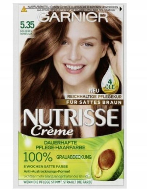 Garnier Nutrisse 5.35 Goldenes Rehbraun Farba