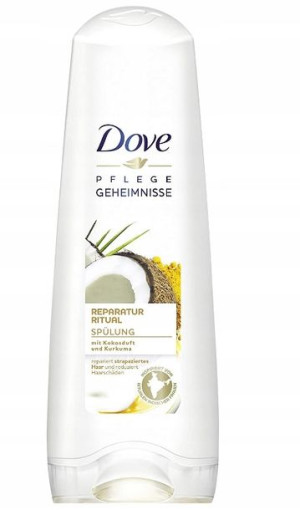 Dove, Odżywka do włosów, kokos i kurkuma, 200 ml