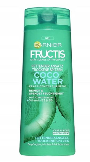 Garnier Fructis, Szampon Woda Kokosowa, 250ml