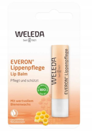 Weleda Pomadka do ust, shea i wosk różany, 4,8g