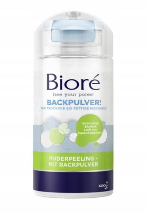 Bioré, Peeling w proszku z sodą oczyszczoną, 125g