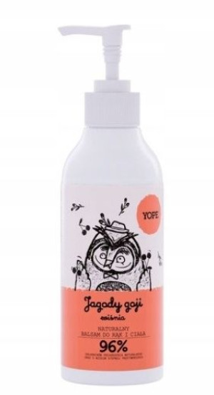 Yope, Balsam do ciała Jagody Goji i Wiśnia 300 ml