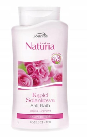 Joanna, Kąpiel solankowa, róża, 500 ml