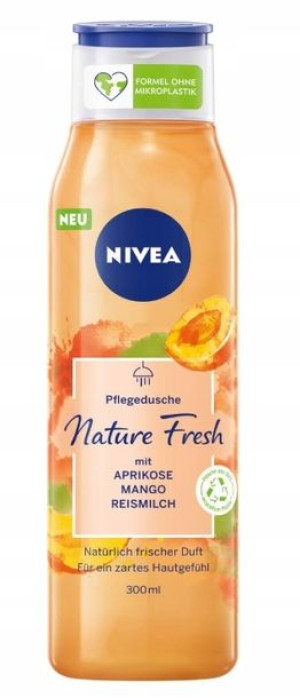 Nivea, Żel pod prysznic o zapachu moreli, 300 ml