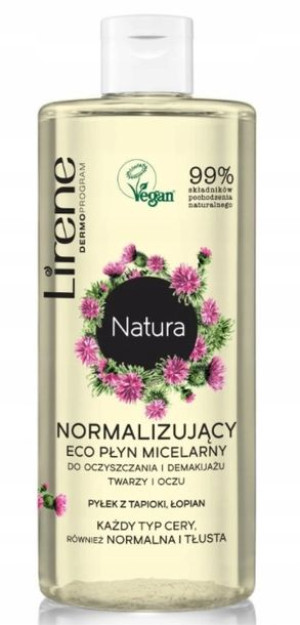 Lirene, Natura Eco, Płyn normalizujący, 400 ml