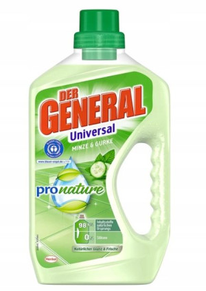 Der General, Płyn do mycia podłóg, ogórek, 750ml
