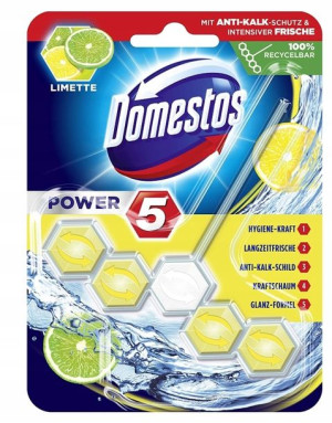 Domestos, Zawieszka do muszli, Limonka, 1 sztuka
