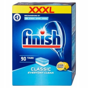 Finish Classic, Tabletki do zmywarki, lemon, 90szt