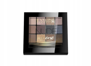 Eveline Paleta cieni All In One 12kolorów Nude 12g