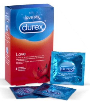 Durex, Love, Prezerwatywy, 8 sztuk