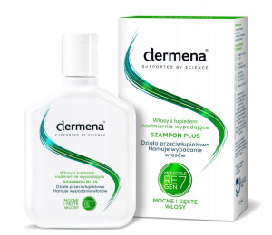 Dermena Plus, Szampon przeciwłupieżowy, 200 ml
