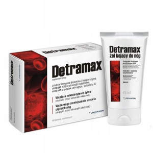 Detramax 60 tabletek + Detramax żel 75ml