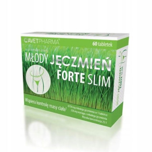 Młody Jęczmień Forte Slim 60 tabletek