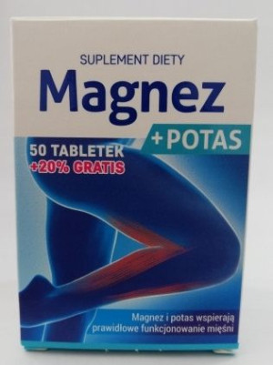 Magnez + Potas 60 tabletek