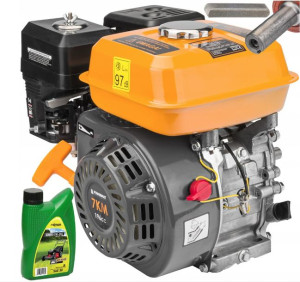 Silnik Spalinowy Gx160 Ohv 7km Wałek 20mm + Olej Pm-ssp-720t / Pm1233