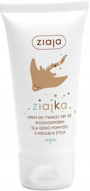 Ziajka Krem z Filtrem SPF30 Dla Dzieci Wodoodporny