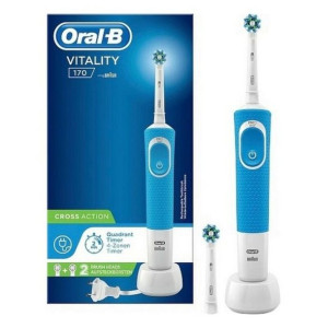 Elektryczna Szczoteczka do Zębów + Część Zapasowa Oral-B Vitality D100