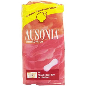 Podpaski Anatomiczne Ausonia 9 Sztuk