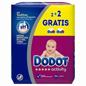 Chusteczki Activity Dodot Dodot Activity 216 uds